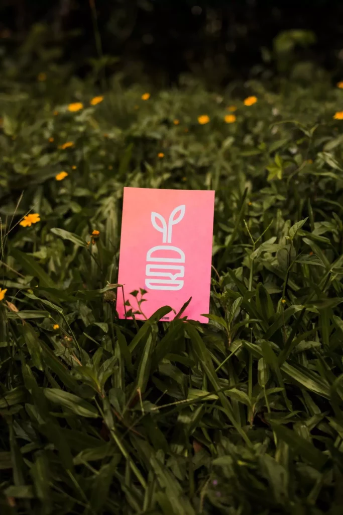 cartão de páscoa sustentável