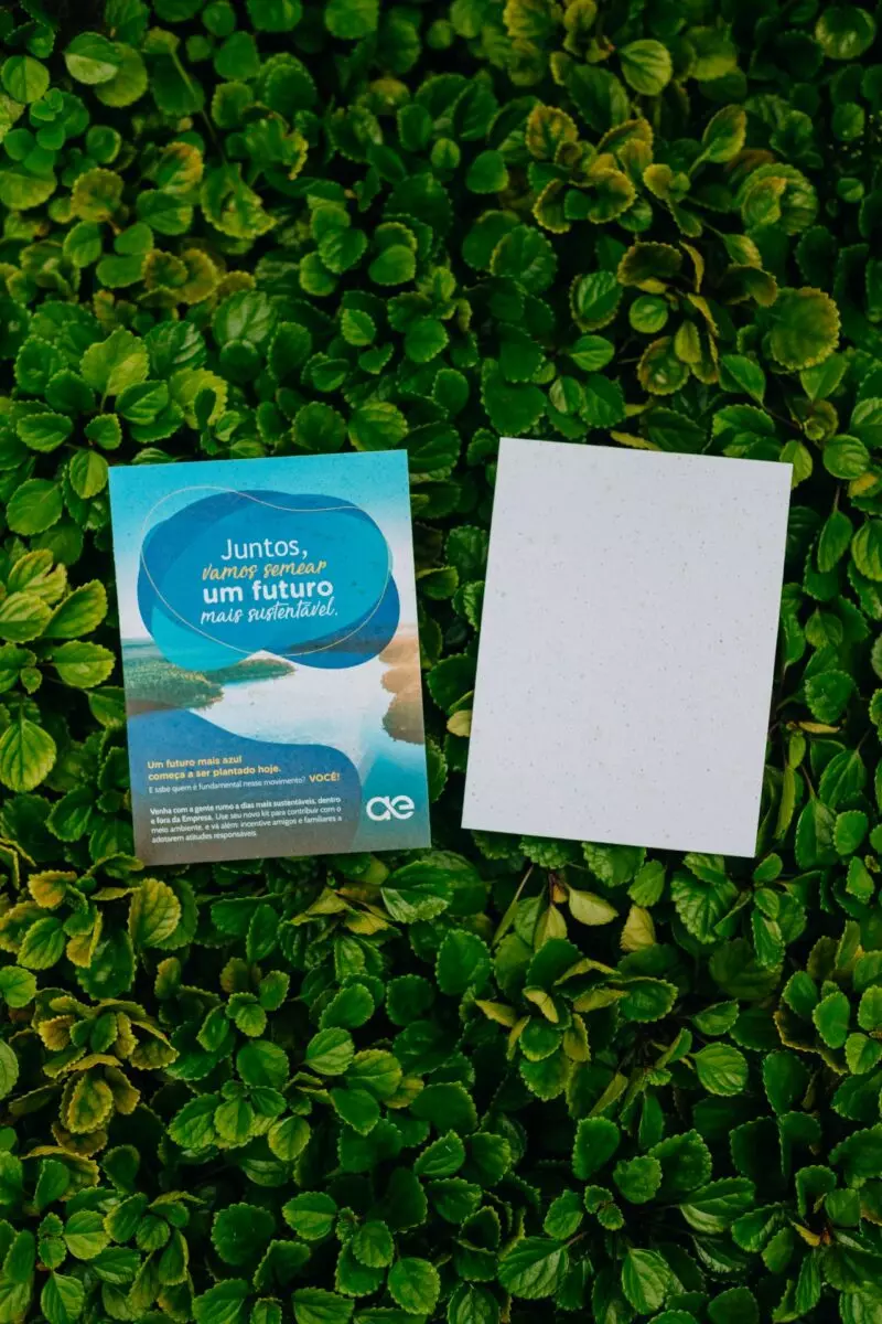 Convite Corporativo Ecológico | Papel Semente