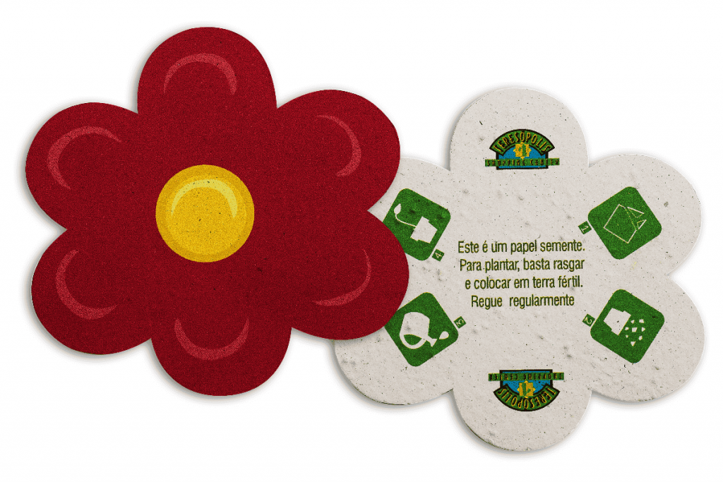 flores de papel cartão em papelaria personalizada dia das mães