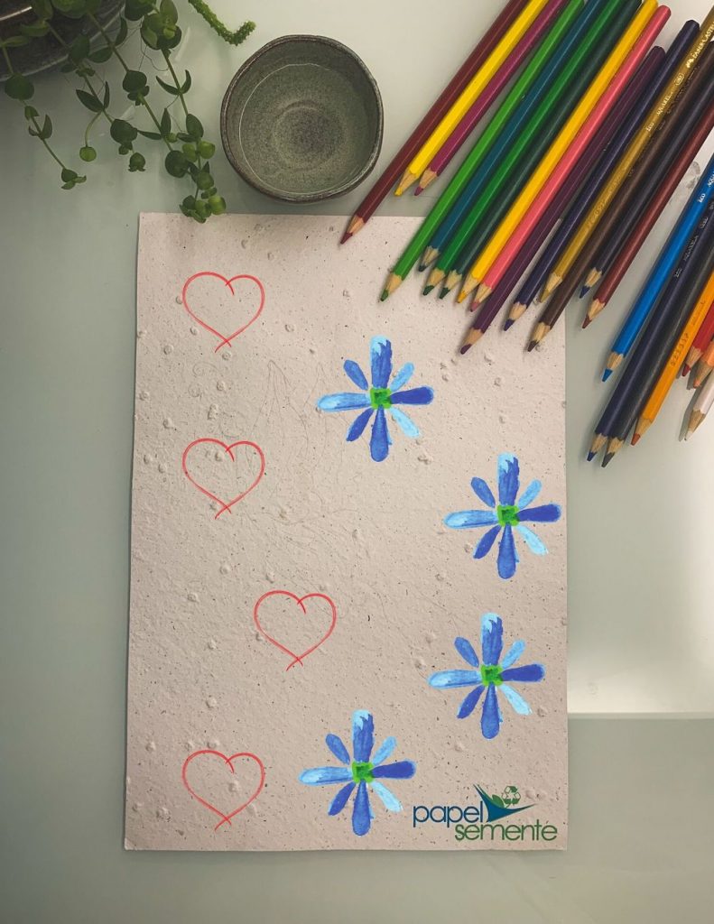 Dicas para Desenhar e Colorir com a Papel Semente