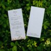 Kit Casamento Menu | Papel Semente