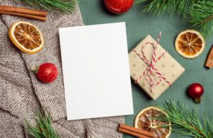 Cartão de Natal para funcionários | Papel Semente