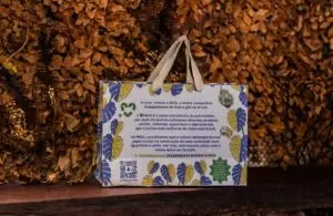 Sacolas de papel para loja | Papel Semente